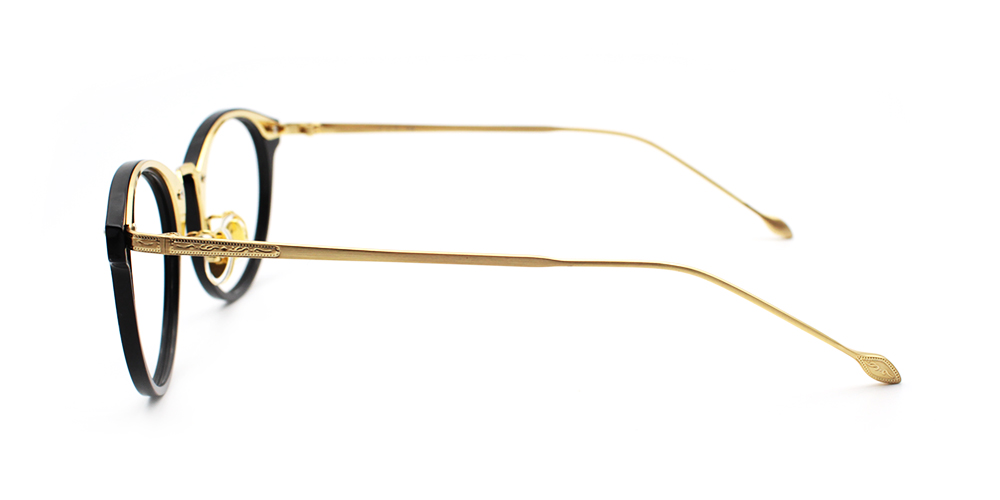 Mila Black Prescription Glasses Leg