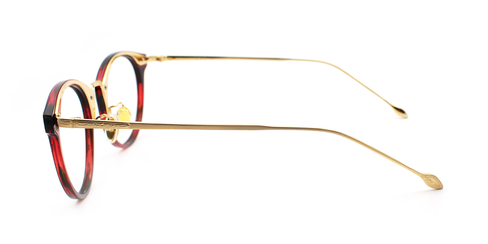 Mila Red Prescription Glasses Leg