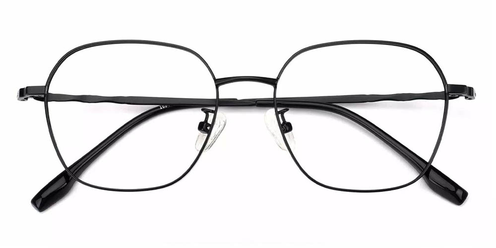 Lakeland Black Prescription Glasses Front