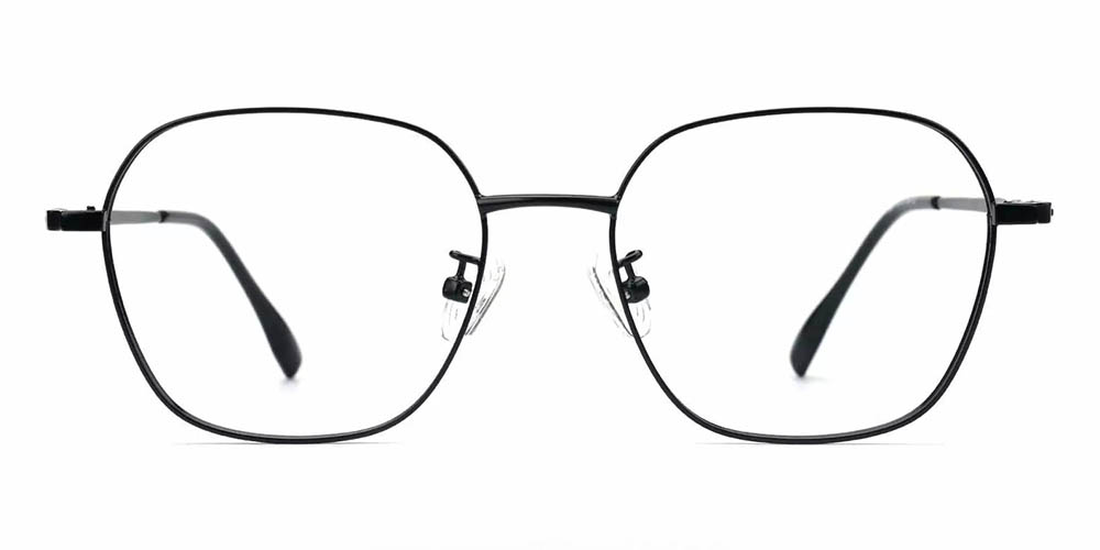 Lakeland Black Prescription Glasses Face