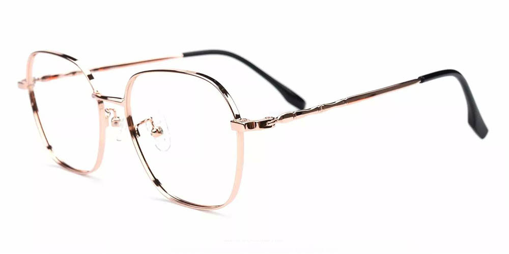 Lakeland Gold Prescription Glasses Side