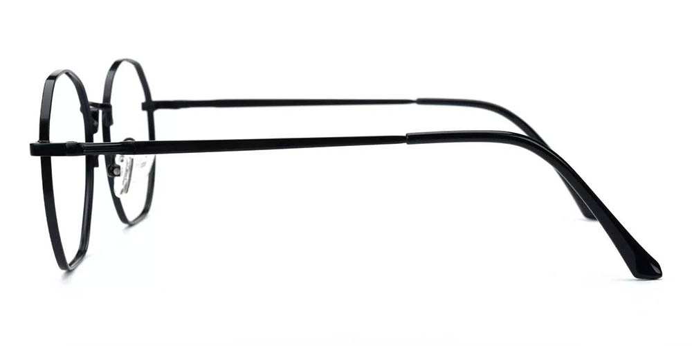 Downey Black Prescription Glasses Leg