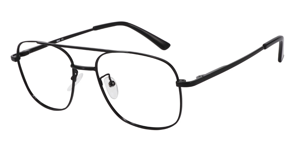 Cortland Black Prescription Glasses Side