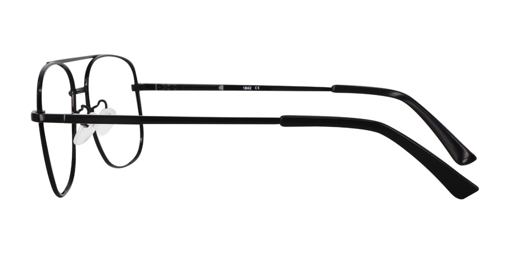 Cortland Black Prescription Glasses Leg
