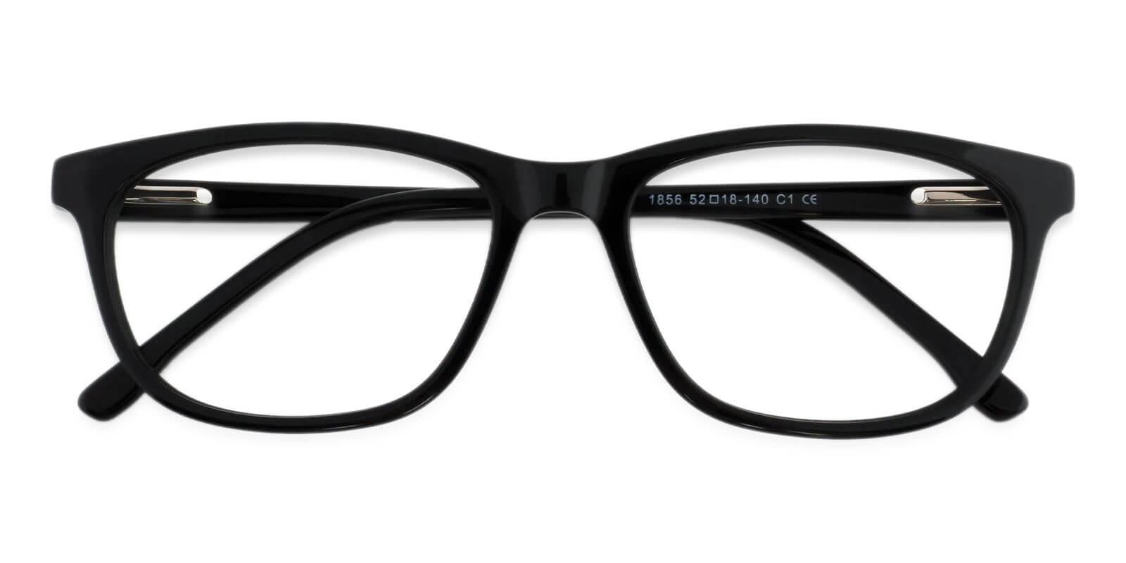 Escondido Black Prescription Glasses Front