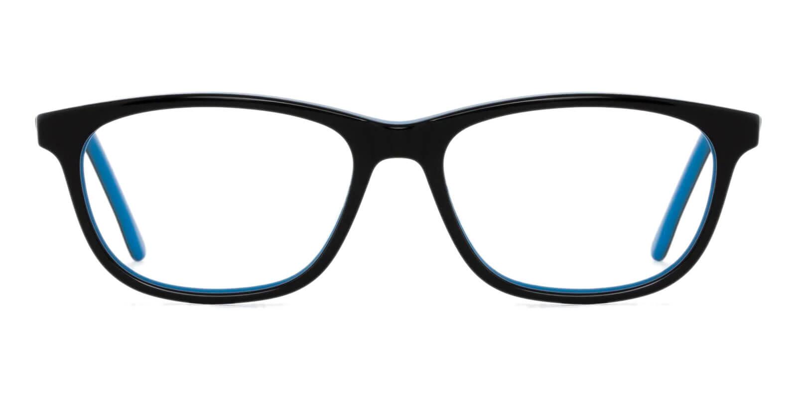 Escondido Blue Prescription Glasses Face