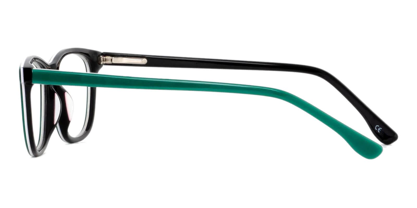 Escondido Green Prescription Glasses Leg