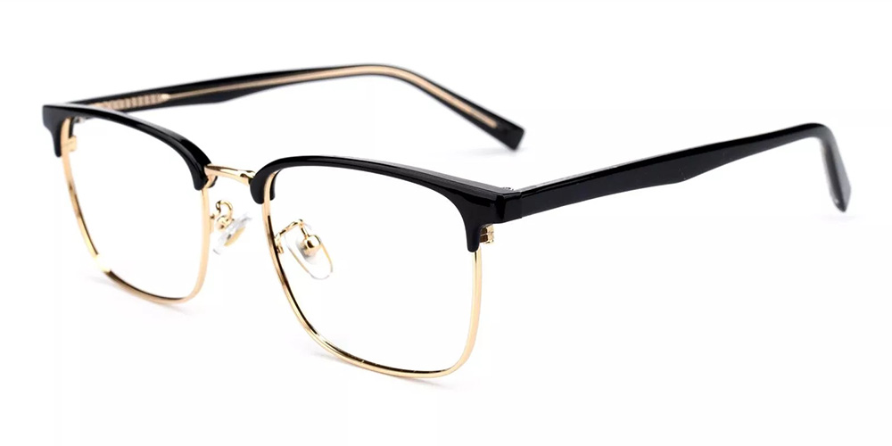 Brownsville Gold Prescription Glasses Side