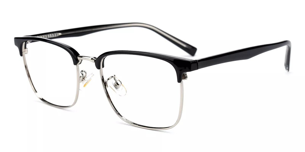 Brownsville Silver Prescription Glasses Side
