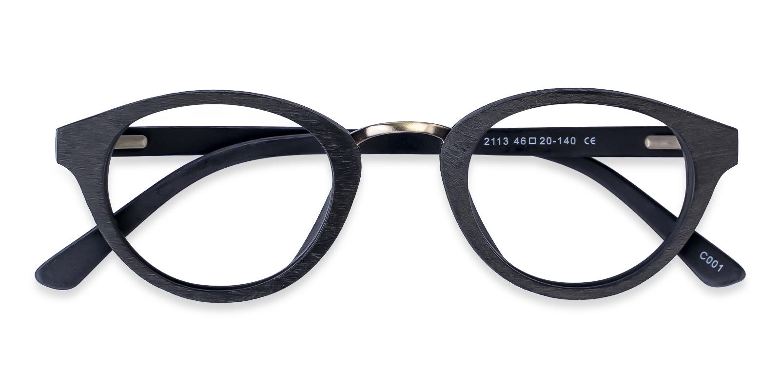 Jayce Black Prescription Glasses Front