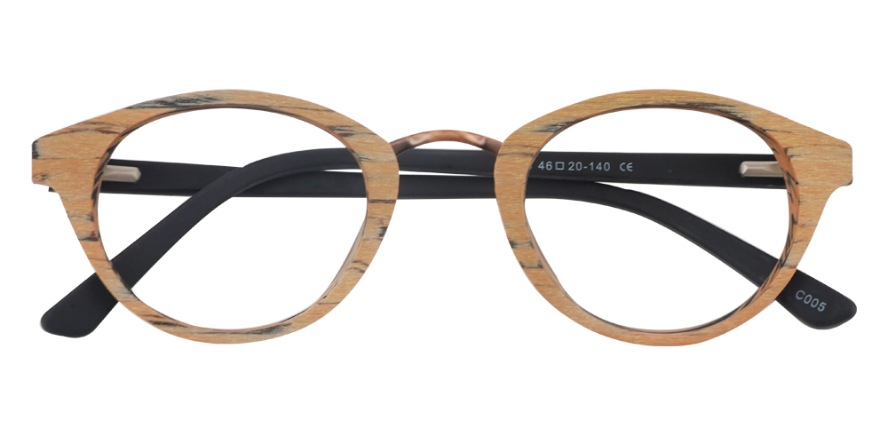Jayce Brown Prescription Glasses Front