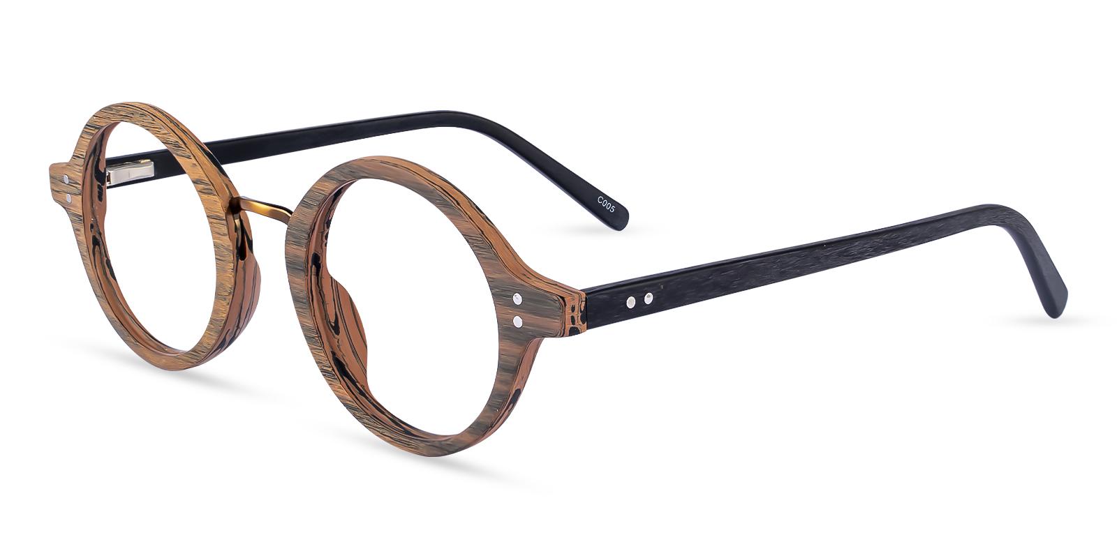 Carter Brown & Black Prescription Glasses Side