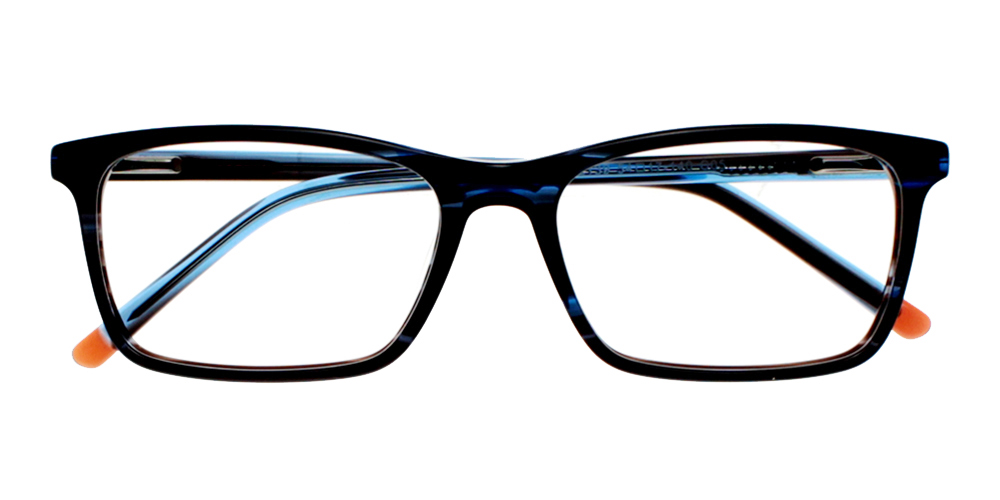 Tiburon Black Prescription Glasses Front