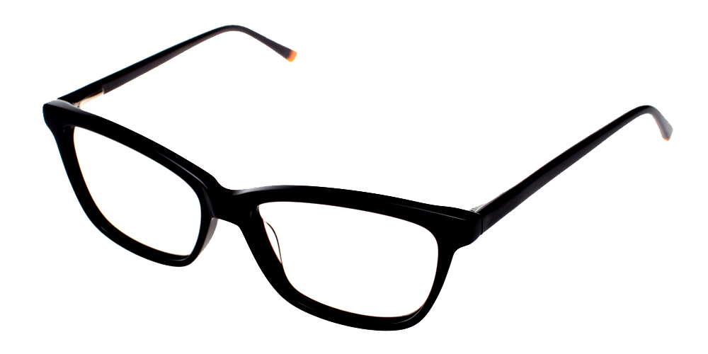 Atwater Black Prescription Glasses Side