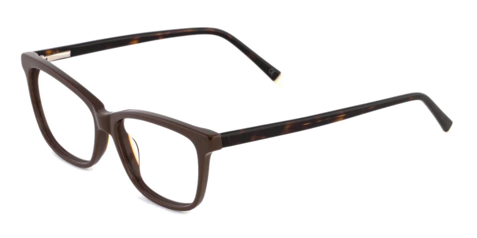 Atwater Brown Prescription Glasses Side