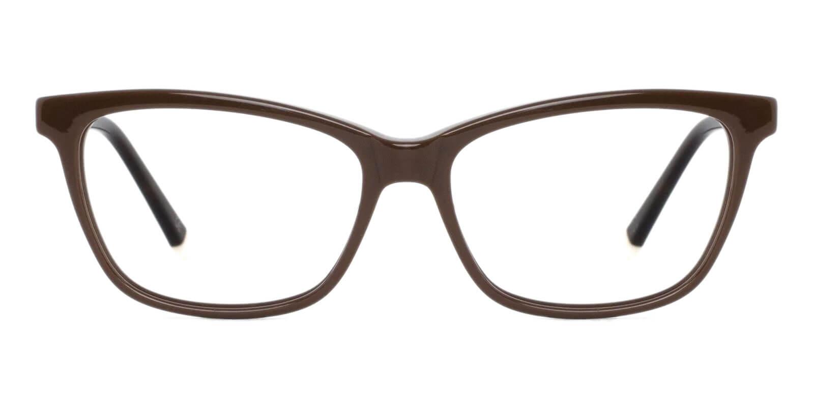 Atwater Brown Prescription Glasses Face