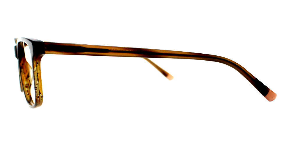 Alhambra Brown Prescription Glasses Leg