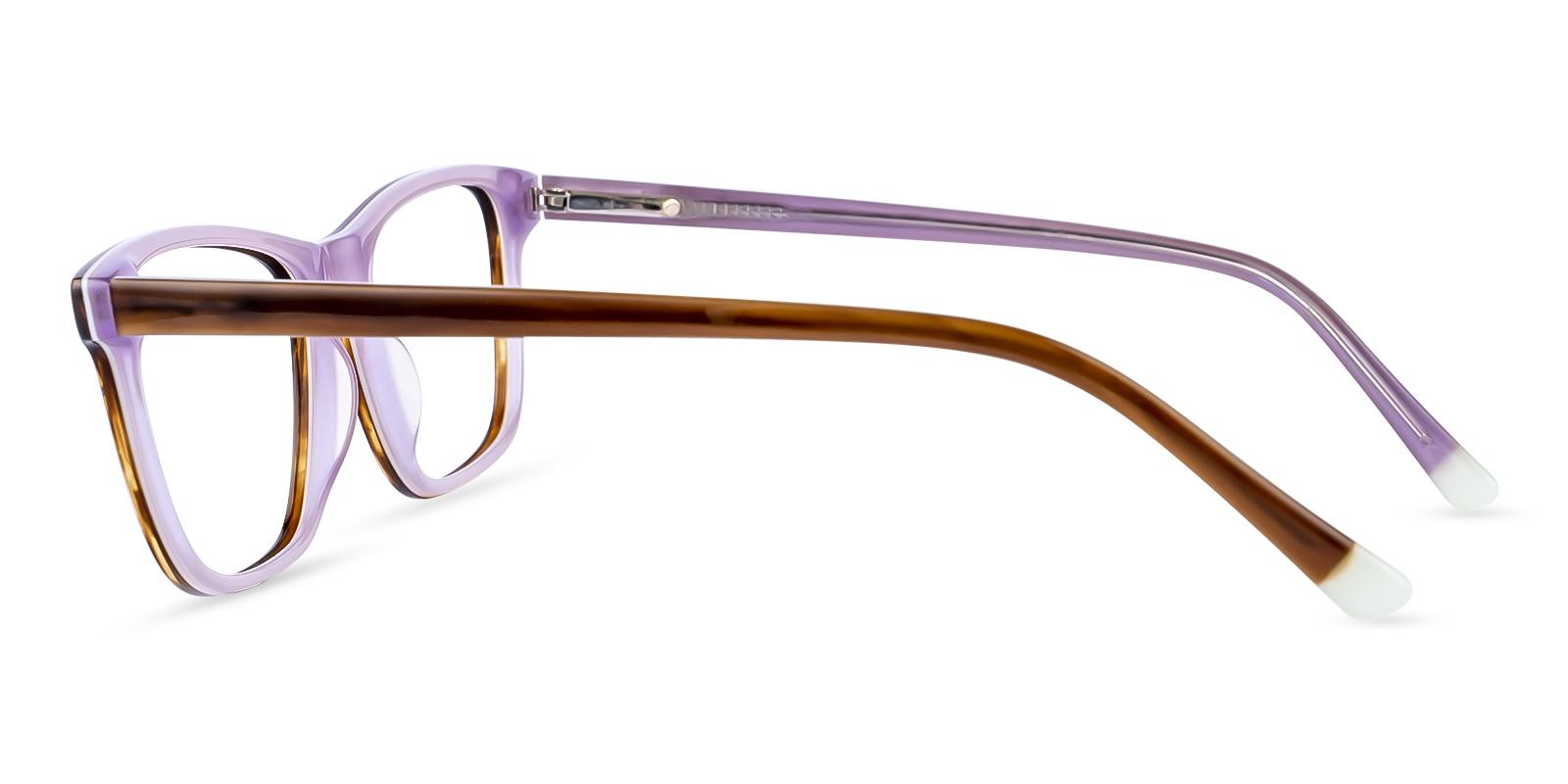Alhambra Purple Prescription Glasses Leg