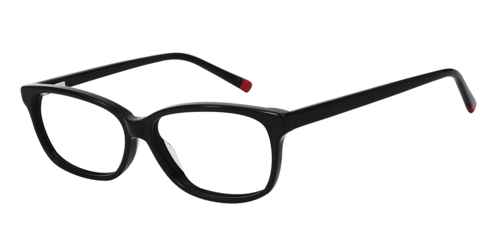 Beacon Black Prescription Glasses Side