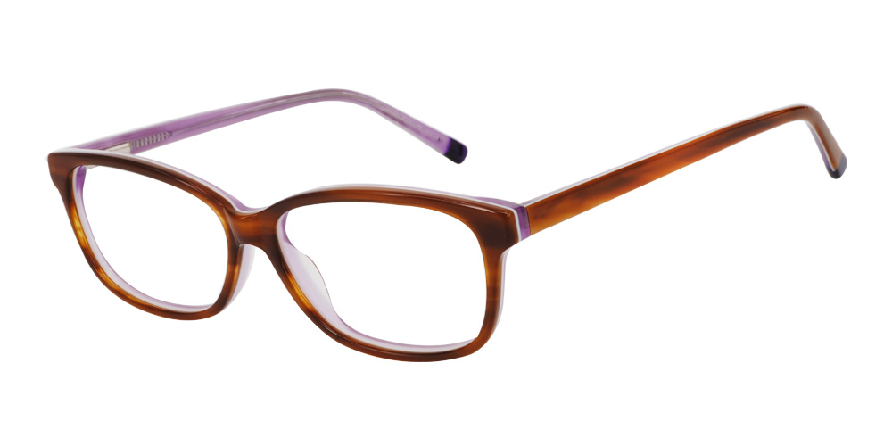 Beacon Brown Prescription Glasses Side