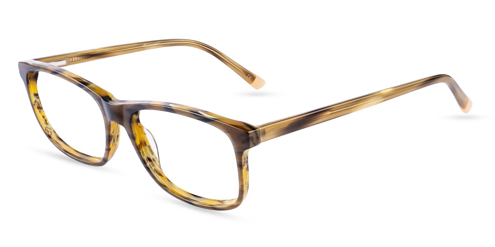 Alhambra Pattern Prescription Glasses Side