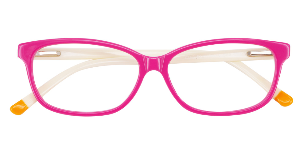 Beacon Pink Prescription Glasses Front