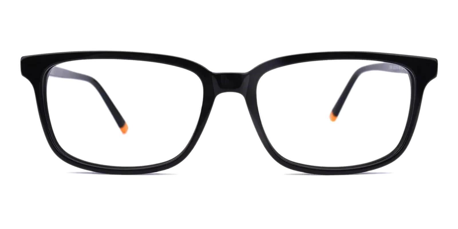 Yountville Black Prescription Glasses Face