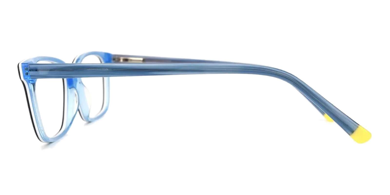Ezekiel Blue Prescription Glasses Leg