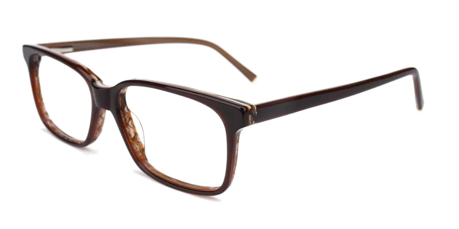 Ezekiel Pattern Prescription Glasses Side