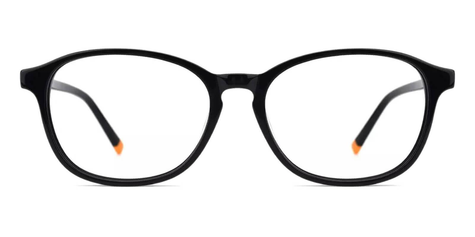 Tehachapi Black Prescription Glasses Face