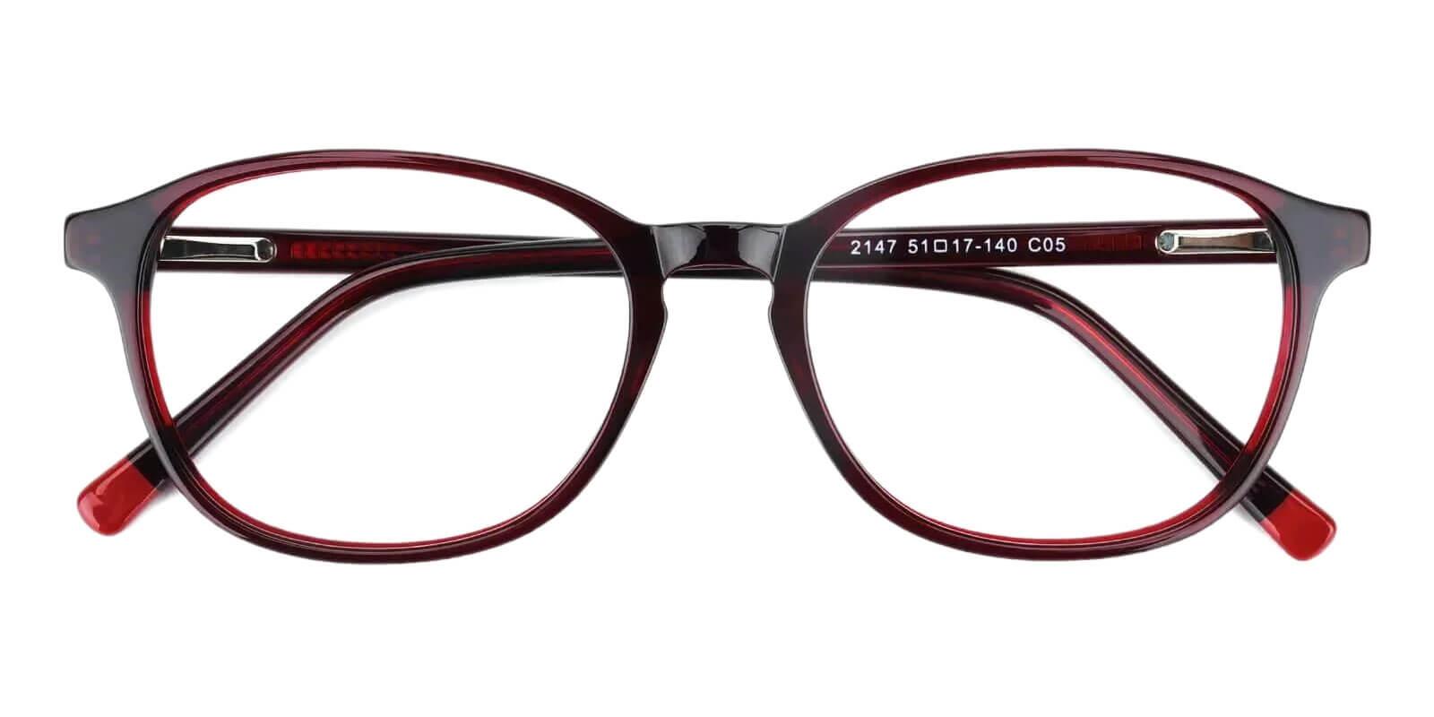 Tehachapi Brown Prescription Glasses Front