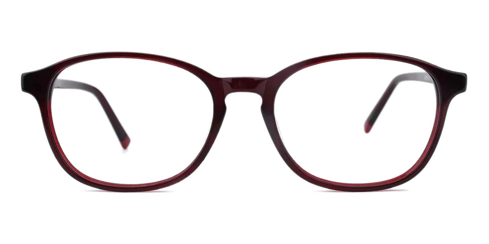 Tehachapi Brown Prescription Glasses Face