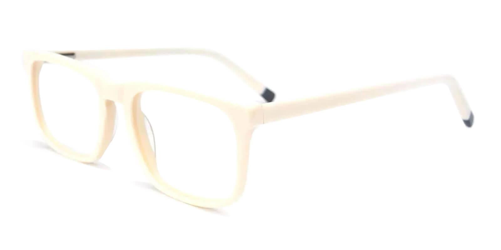 Arcadia White Prescription Glasses Side