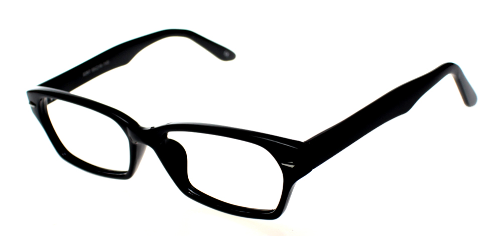 Shafter Black Prescription Glasses Side