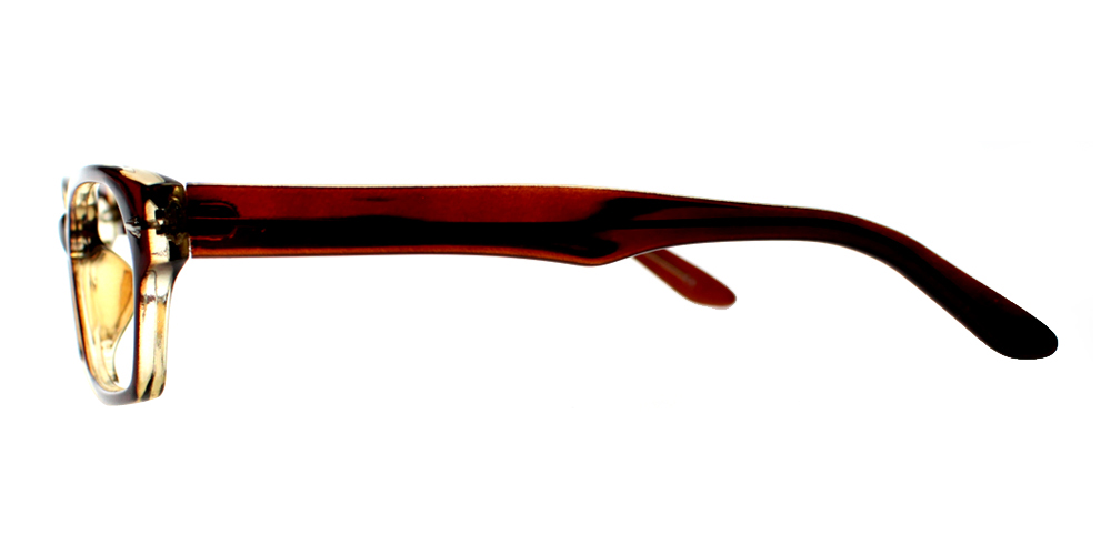 Shafter Brown Prescription Glasses Leg
