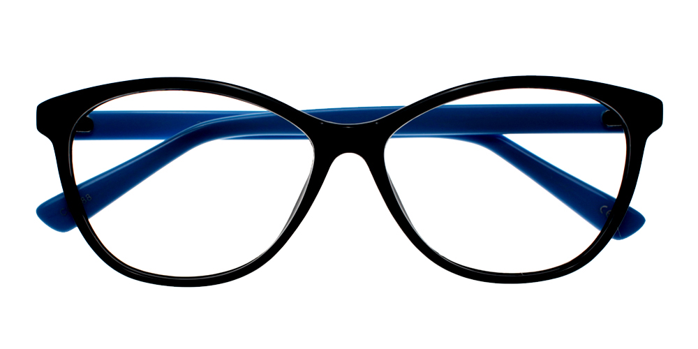 Jamestown Blue Prescription Glasses Front