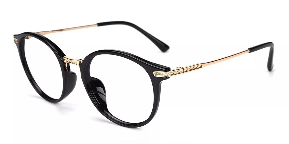 Allen Black Prescription Glasses Side