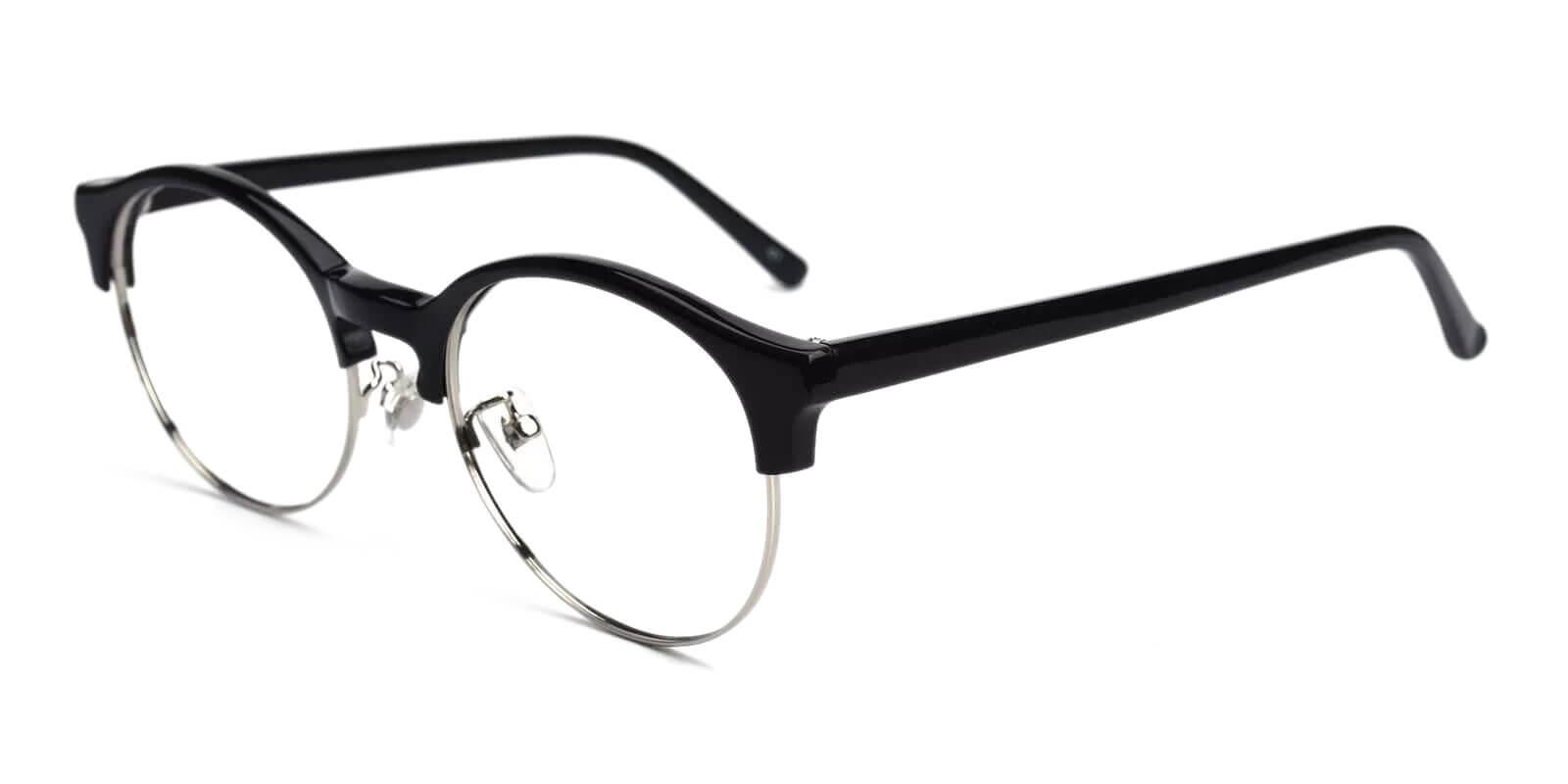 Reagan Black Prescription Glasses Side