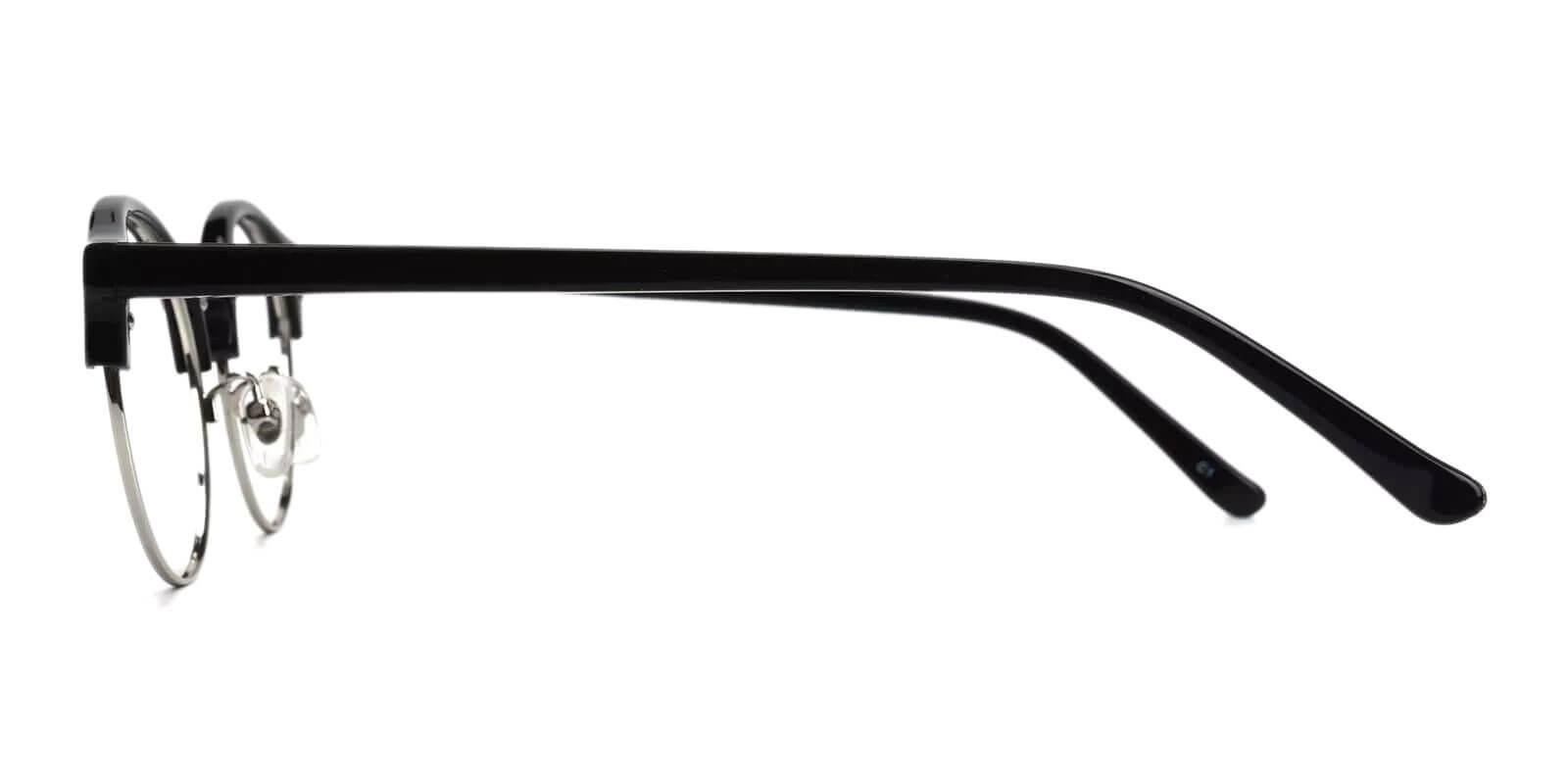 Reagan Black Prescription Glasses Leg