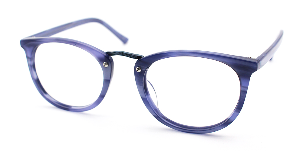Gabriella Purple Prescription Glasses Side