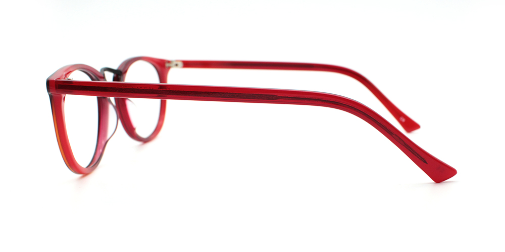 Gabriella Red Prescription Glasses Leg