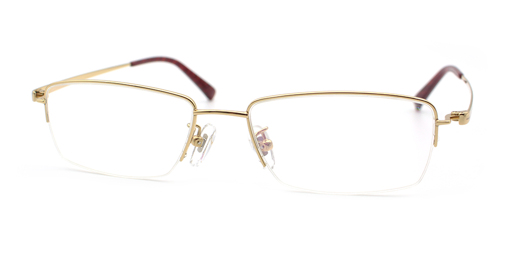 Jackson Gold Titanium Glasses Side