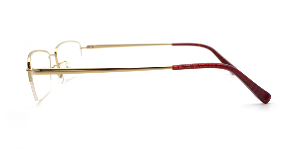 Jackson Gold Titanium Glasses Leg