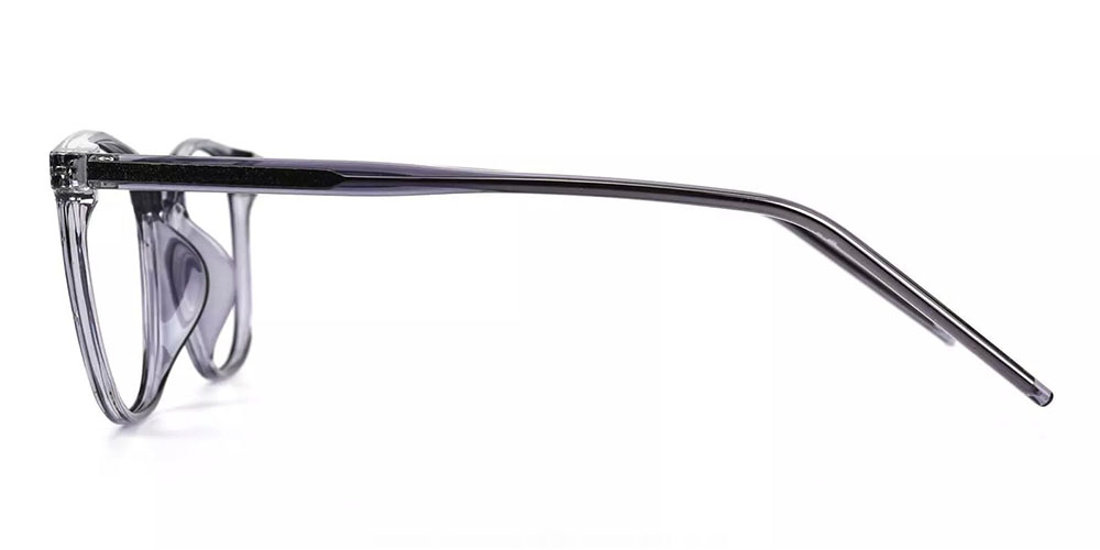 Knoxville Gray Prescription Glasses Leg