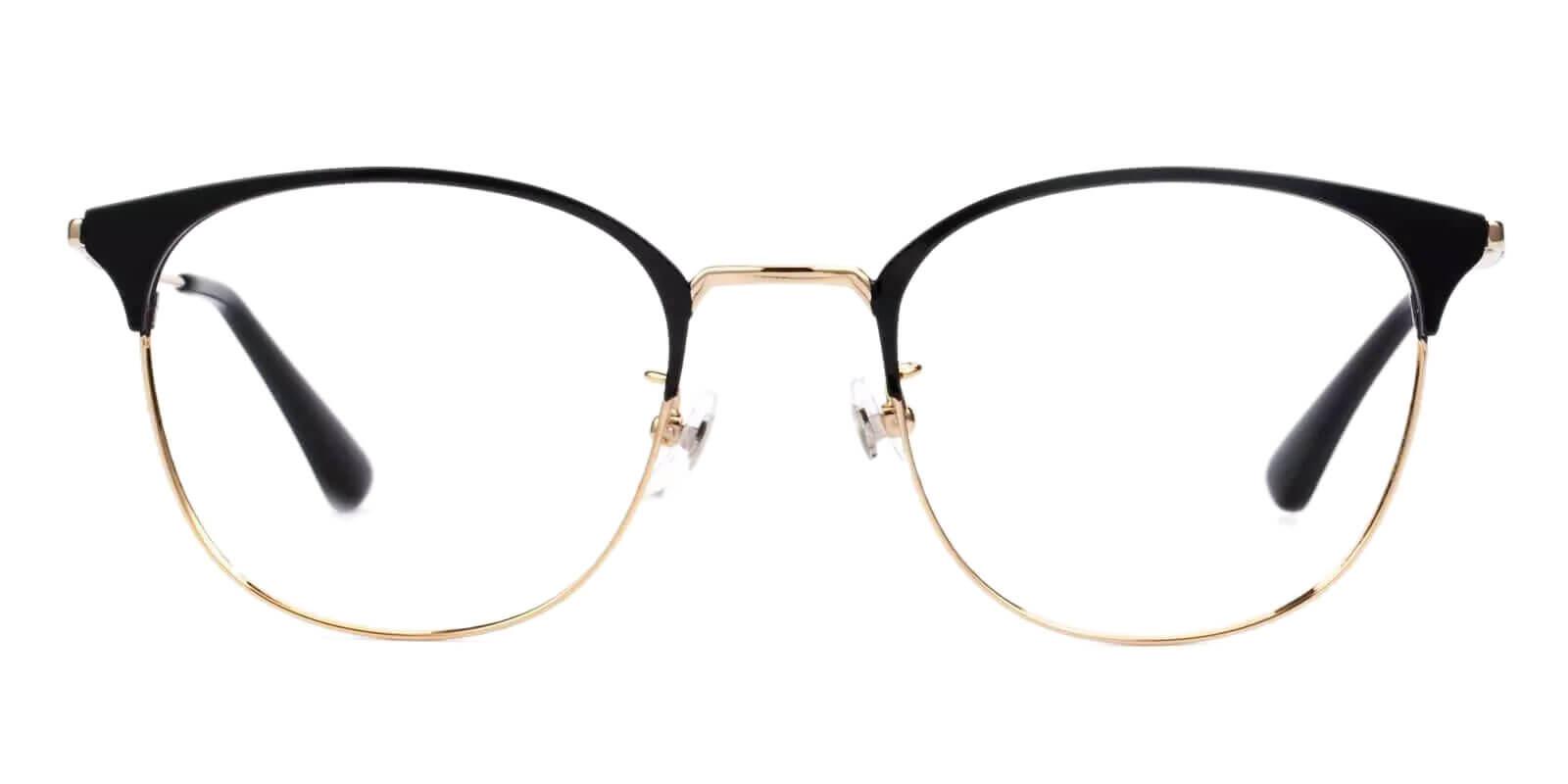 Frisco Gold Prescription Glasses Face