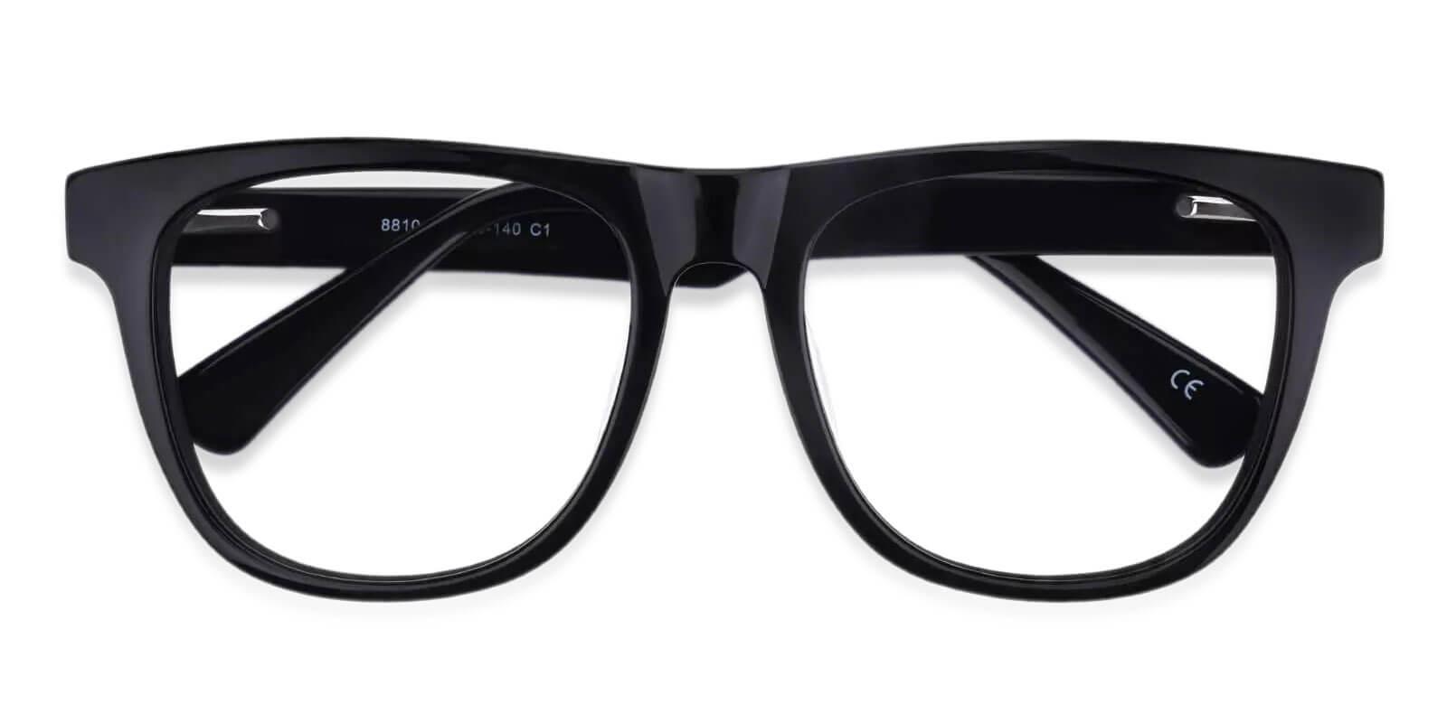 Brisbane Black Prescription Glasses Front