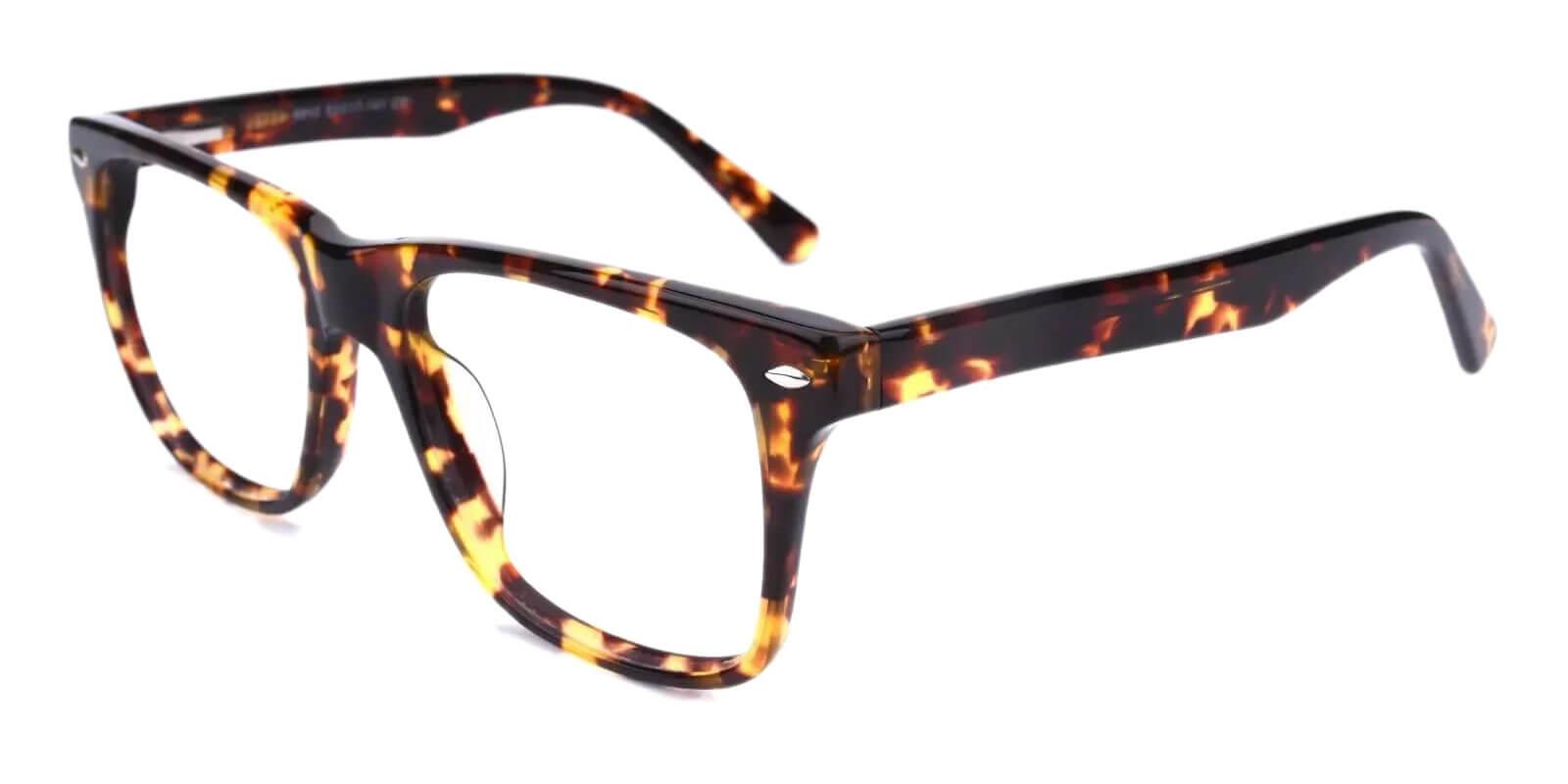 Campbell Tortoiseshell Prescription Glasses Side