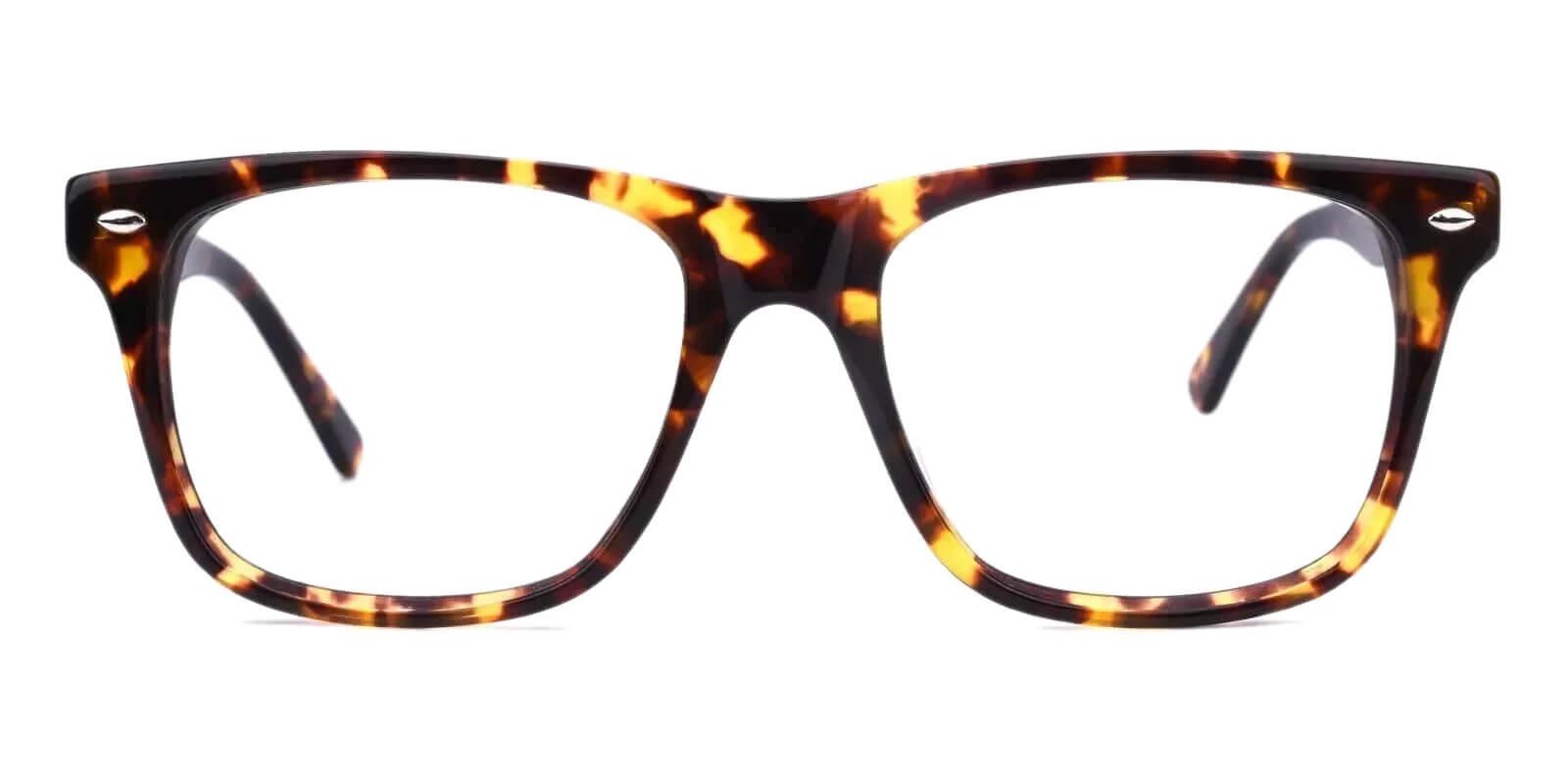 Campbell Tortoiseshell Prescription Glasses Face