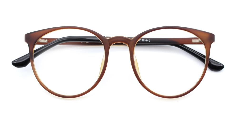 Christopher Brown Prescription Glasses Front