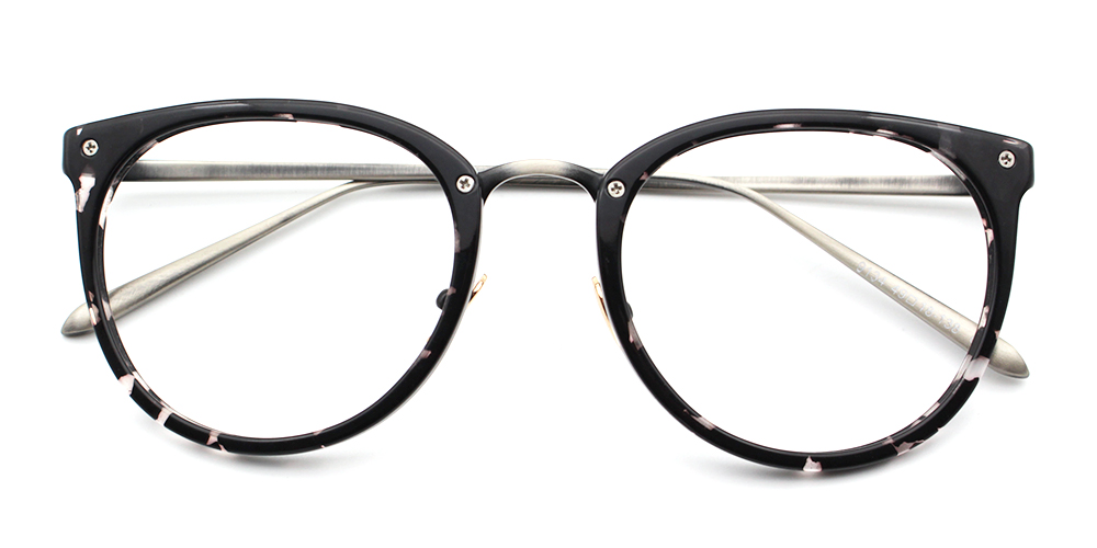Elizabeth Black Prescription Glasses Front